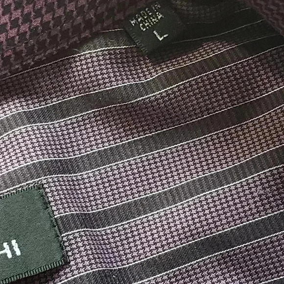 Bugatchi dress shirt mens size large super‎ nice - Picture 4 of 5